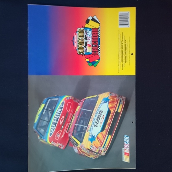 Four Vintage NASCAR Calendars - Picture 9 of 9